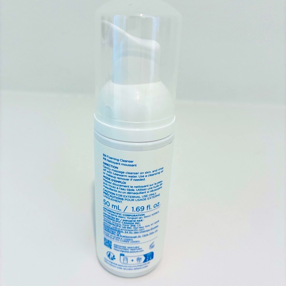 Korean Beauty Set Aqua Squalane Cream+Round Lab SPF+Aestura Cleanser - Picture 9 of 10